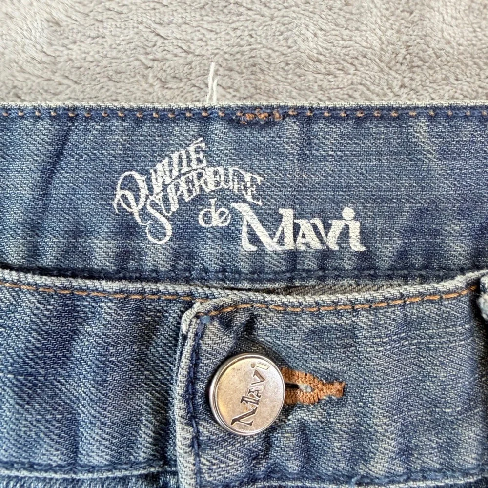 Mavi Matt Straight Leg Jeans Men's Size 32x32 Blue Light‎ Wash Denim